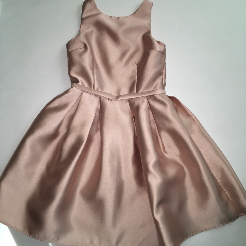 Rose Gold Homecoming Dress